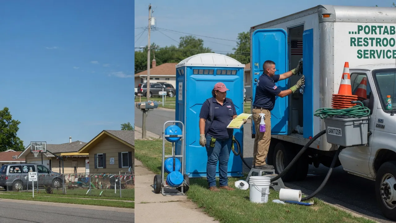 Portable Toilet Rental in Bel Aire, KS near me